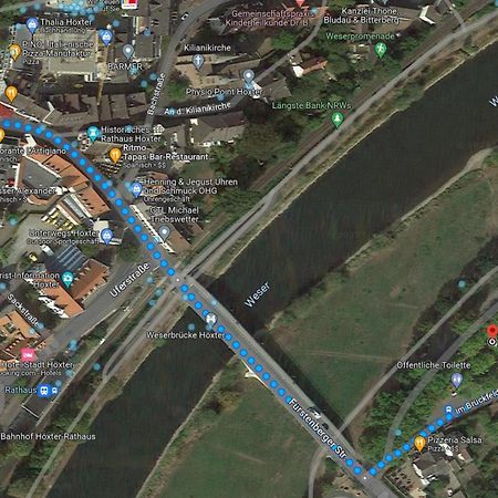 Marktplatzapartment Höxter Buitenkant foto